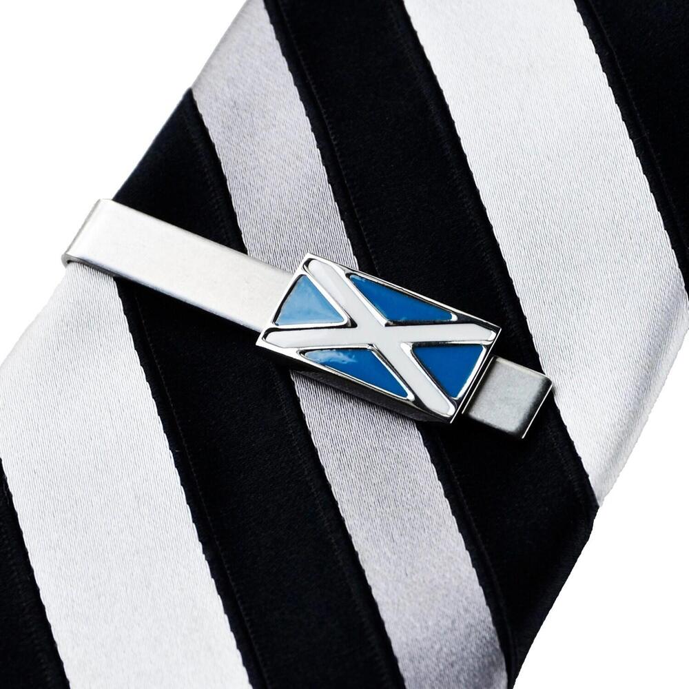 Scottish Flag Tie Clip